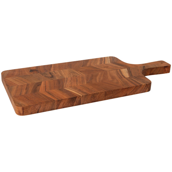 now designs Acacia Chevron Serving Paddle 20 in