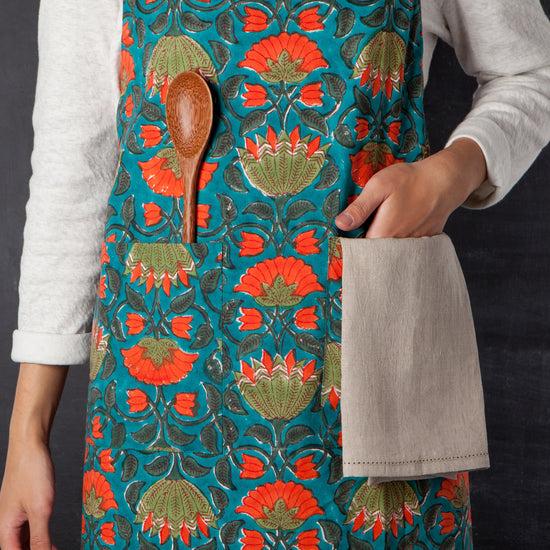 Now Designs Allure Block Print Apron