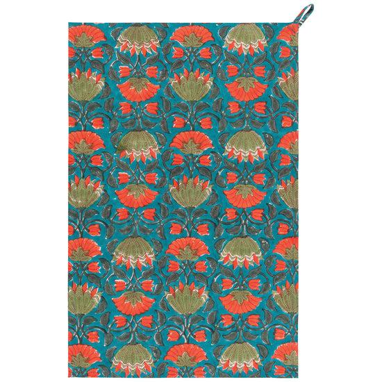 now designs Allure Print Block Dishtowel