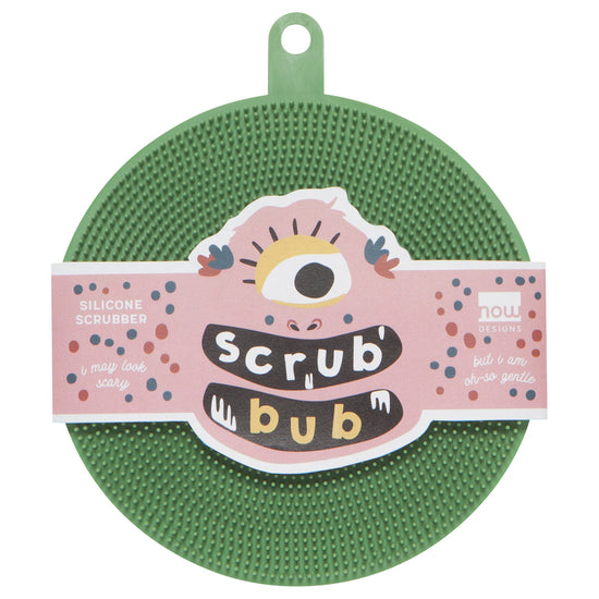 Now Designs Aloe Scrub Bub Silicone Scrubber