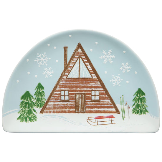 now designs Alpine Adventure Shaped Dish