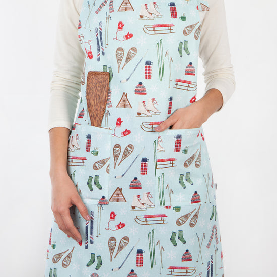 Now Designs Alpine Adventure Spruce Apron