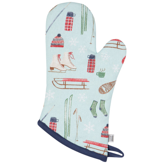 now designs Alpine Adventure Spruce Oven Mitt