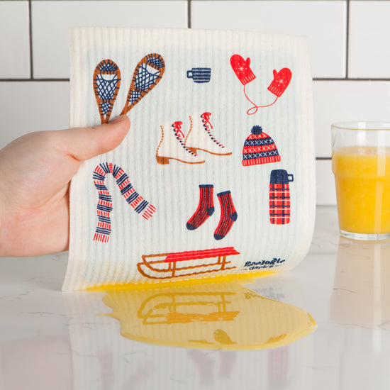 Now Designs Alpine Adventure Swedish Sponge Cloth