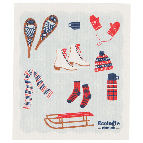 now designs Alpine Adventure Swedish Sponge Cloth