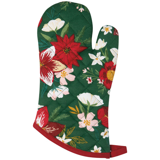 now designs Amaryllis Christmas Spruce Mitt