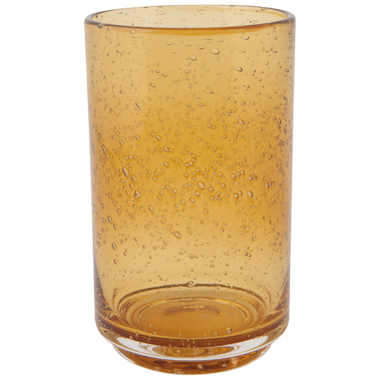 now designs Amber Tall Bubbled Tumbler