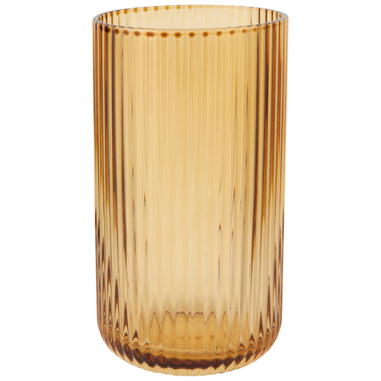 now designs Amber Tall Fluted Tumbler