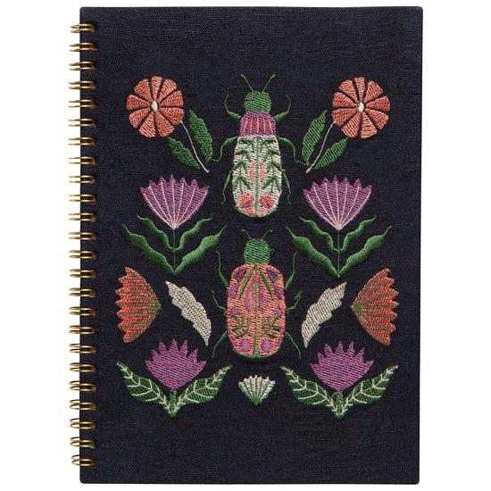 now designs Amulet Ring Bound Embroidered Notebook