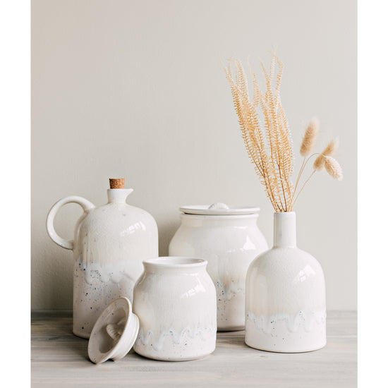 Now Designs Andes Reactive Glaze Canister Medium