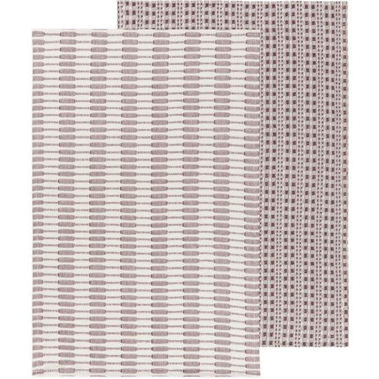 now designs Ash Plum Abode Dishtowels Set of 2