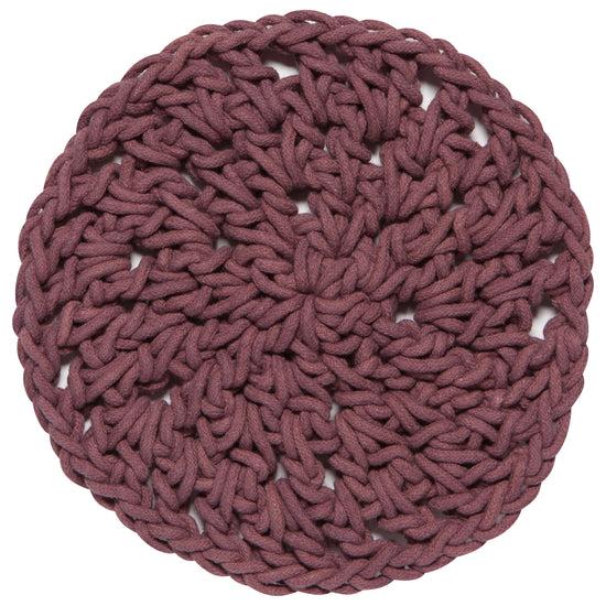 now designs Ash Plum Knotted Trivet