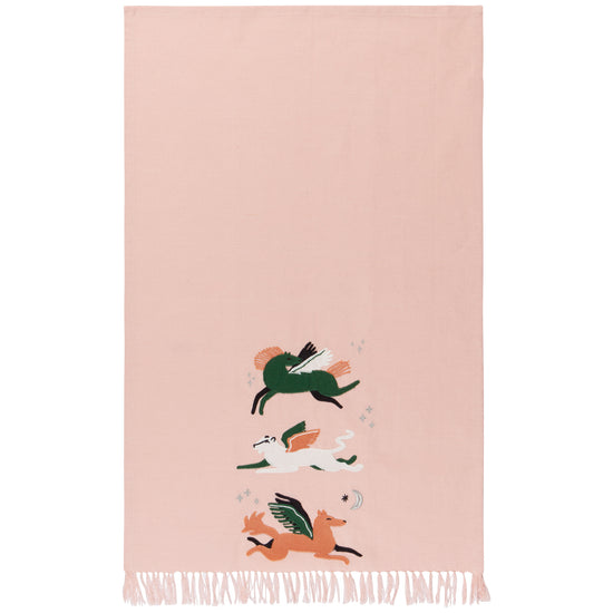 now designs Astral Embroidered Dishtowel