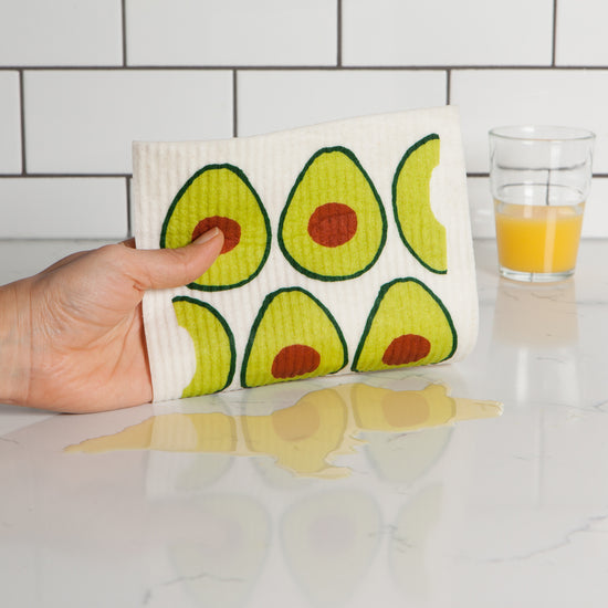 Now Designs Avocados Swedish Sponge Cloth