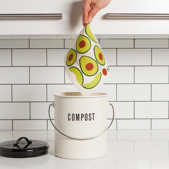 Now Designs Avocados Swedish Sponge Cloth