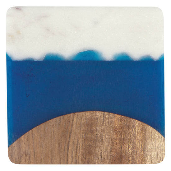 Now Designs Azure Skyline Coasters Set Of 4