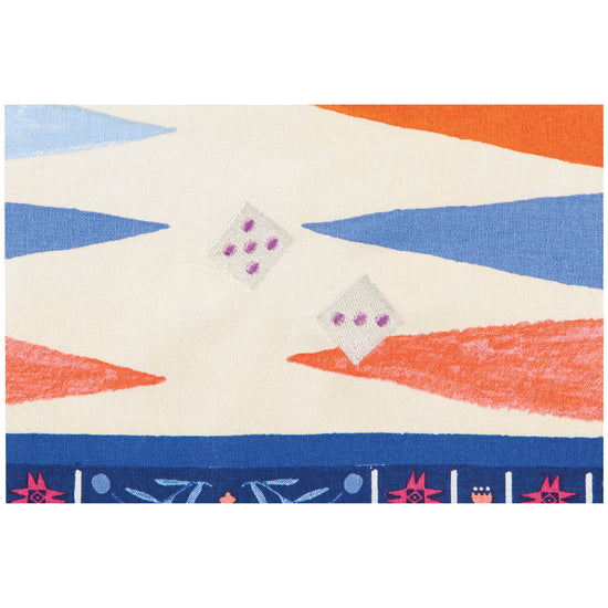 Now Designs Backgammon Decorative Dishtowel