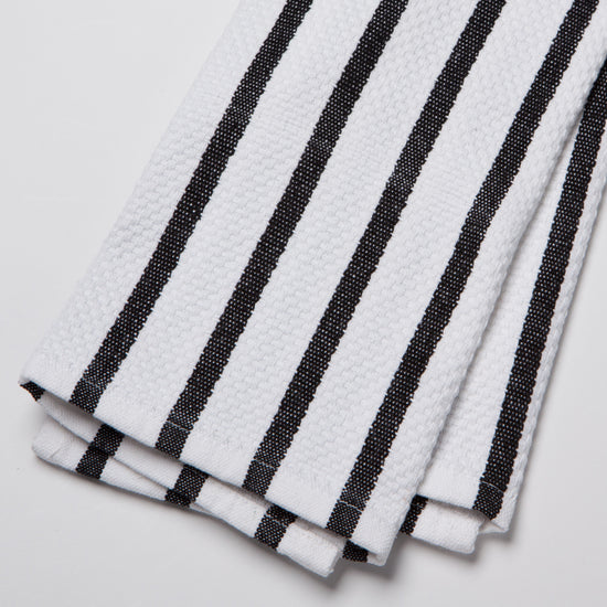 Now Designs Basketweave Black Dishtowel