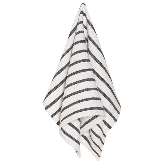 now designs Basketweave Black Dishtowel