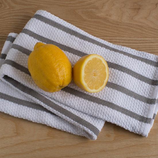 Now Designs Basketweave London Gray Dishtowel