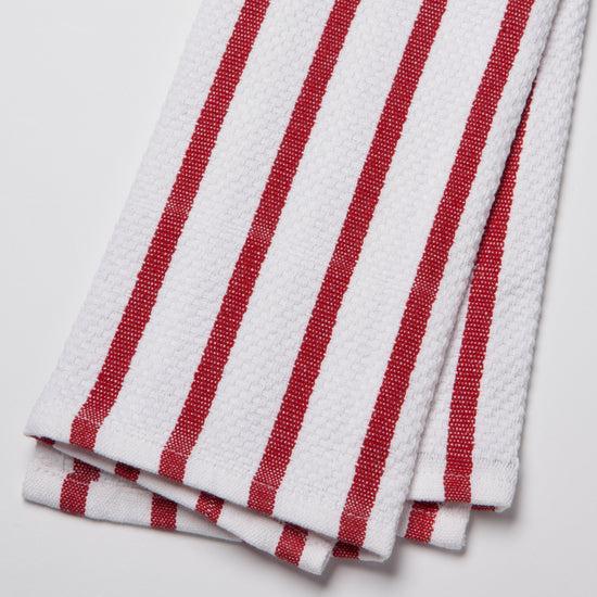 Now Designs Basketweave Red Dishtowel