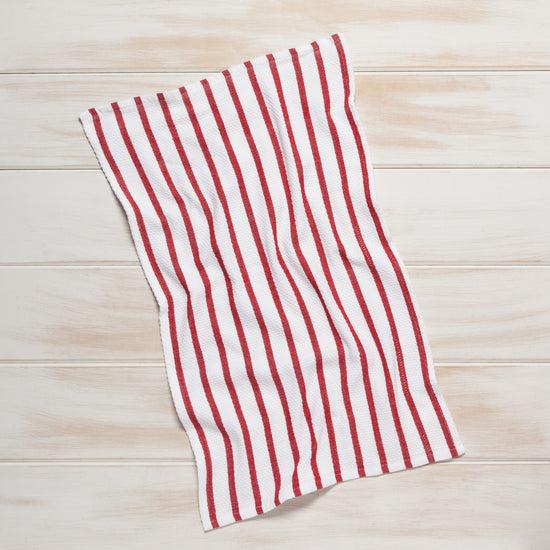 Now Designs Basketweave Red Dishtowel