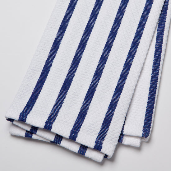 Now Designs Basketweave Royal Blue Dishtowel