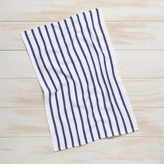 Now Designs Basketweave Royal Blue Dishtowel