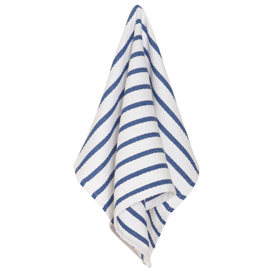 now designs Basketweave Royal Blue Dishtowel