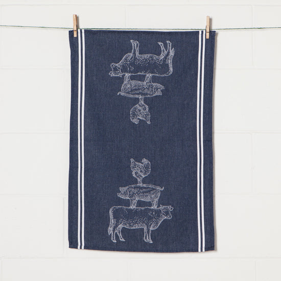 Now Designs BBQ Jacquard Dishtowel