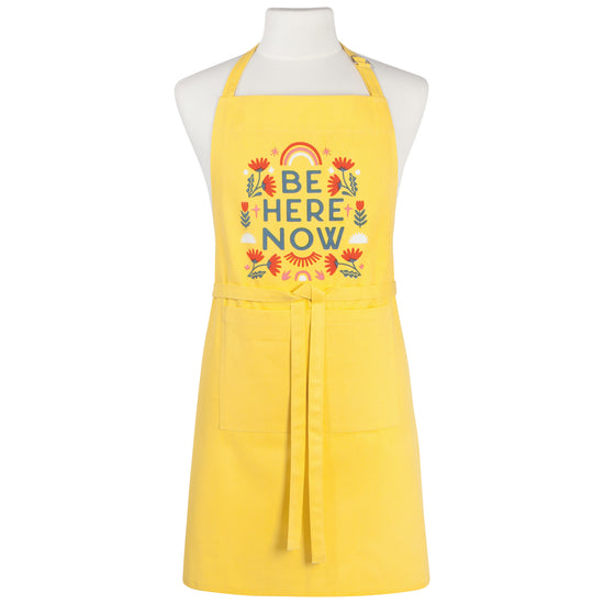 now designs Be Here Now Gift Packaged Apron