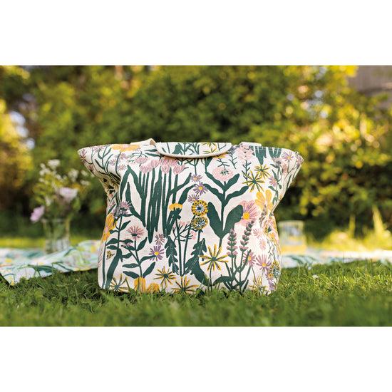 Now Designs Bees & Blooms Fold-Up Fresh Tote
