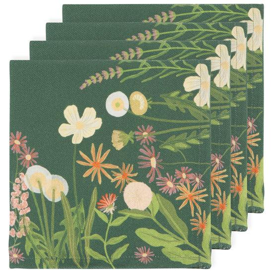 now designs Bees & Blooms Napkins Set of 4