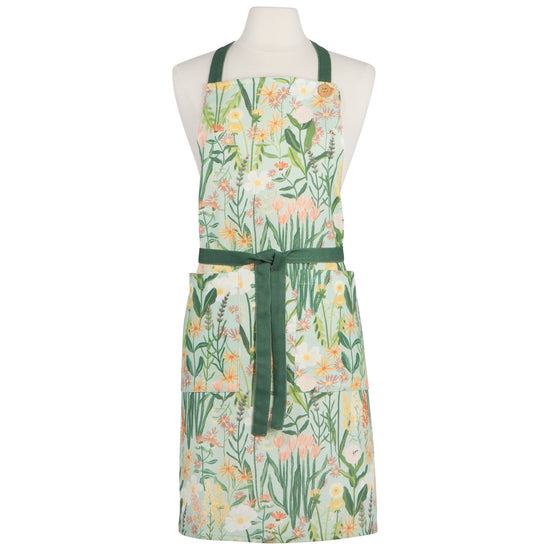 now designs Bees & Blooms Spruce Apron