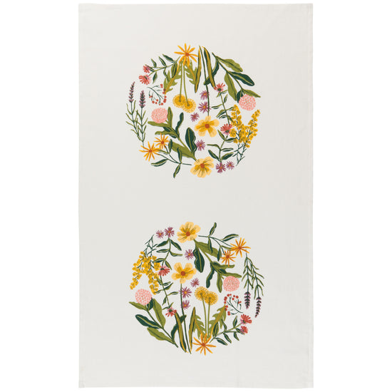 now designs Bees & Blooms Terry Dishtowel