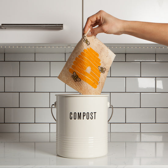 Now Designs Bees Swedish Sponge Cloth