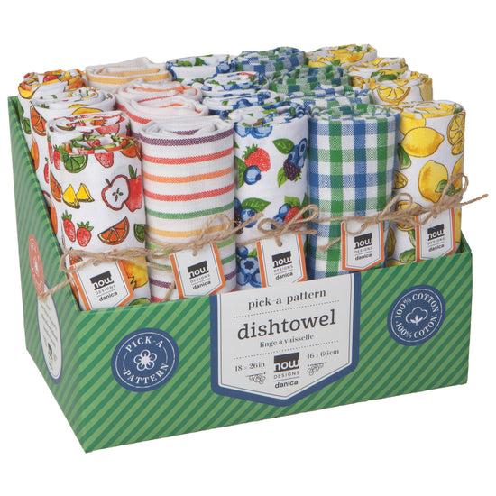 now designs Berries & Fruit Dishtowel CDU