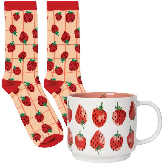 now designs Berry Sweet Mug and Socks Set