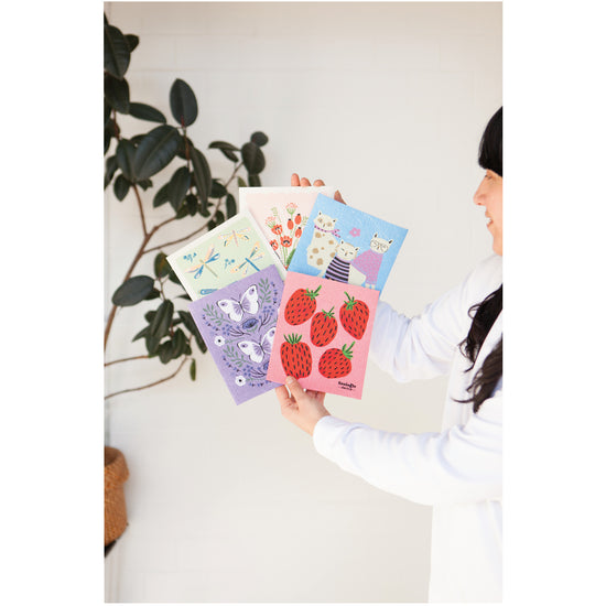 Now Designs Berry Sweet Swedish Sponge Cloth