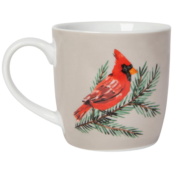 Now Designs Birds & Boughs Christmas 12 Oz Mug