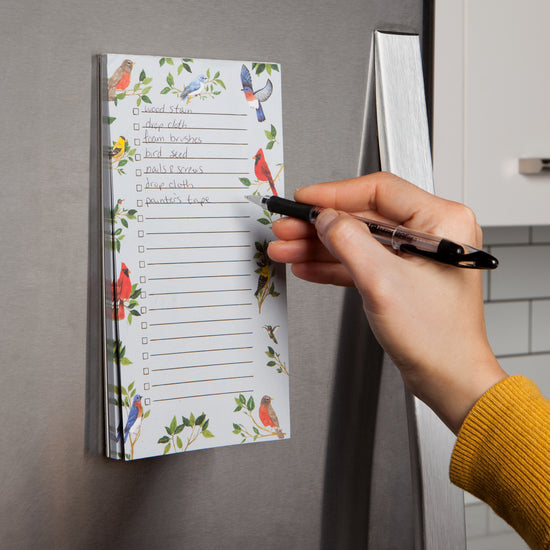 Now Designs Birdsong List It Magnetic Notepad