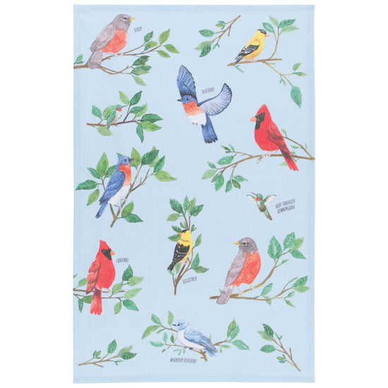 now designs Birdsong Printed Dishtowel