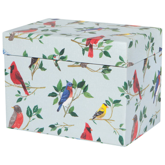 now designs Birdsong Recipe Card Box