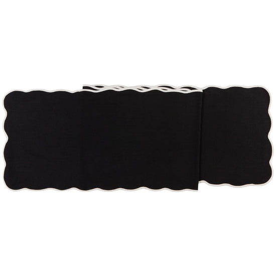 now designs Black Florence Table Runner