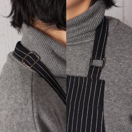 Now Designs Black Pinstripe Chef Apron