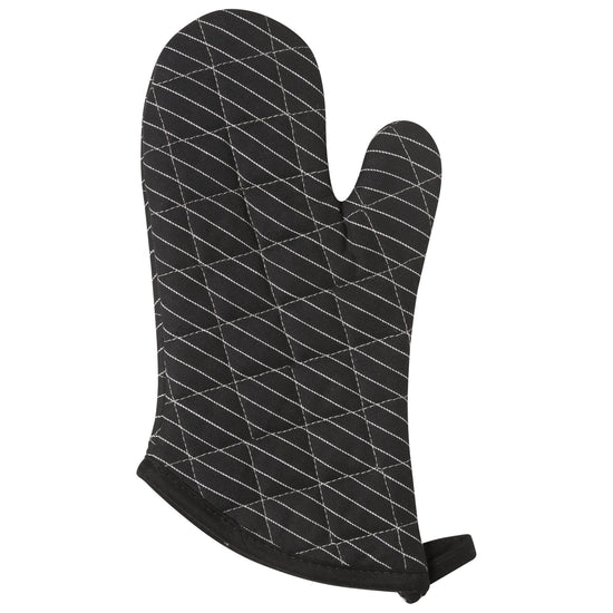 now designs Black Pinstripe Superior Oven Mitt
