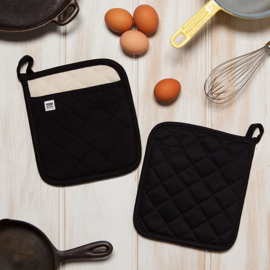 Now Designs Black Superior Potholder