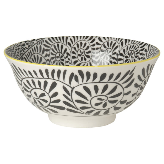 now designs Black Vines 6 inch Stamped Bowl