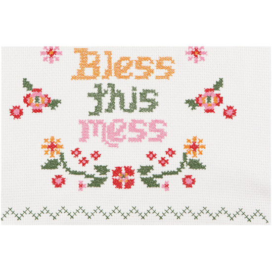 Now Designs Bless This Mess Dishtowel