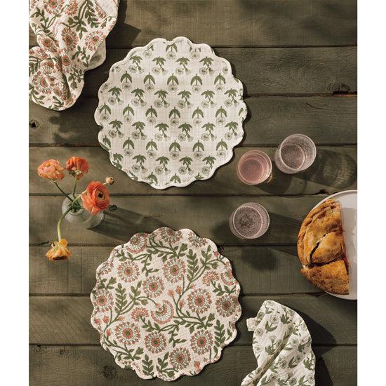 Now Designs Bloom Double Weave Napkins Set Of 4
